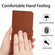 iPhone 16 Rhombic Grid Texture Leather Phone Case - Brown