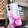 iPhone 16 IMD Marble TPU Phone Case - Pink Blue