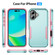 iPhone 16 Pioneer Armor Heavy Duty PC + TPU Phone Case - Green+Pink
