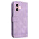 iPhone 16 Skin Feel Life Tree Leather Phone Case - Purple