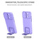 iPhone 16 Stereoscopic Holder Sliding Camshield Phone Case - Purple