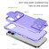 iPhone 16 Stereoscopic Holder Sliding Camshield Phone Case - Purple