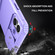 iPhone 16 Stereoscopic Holder Sliding Camshield Phone Case - Purple