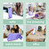 iPhone 16 Stereoscopic Holder Sliding Camshield Phone Case - Purple