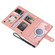 iPhone 16 ViLi GHA-C Series RFID MagSafe Magnetic Flip Leather Phone Case - Pink