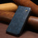 iPhone 16 Oil Wax Crazy Horse Texture Leather Phone Case - Blue