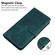 iPhone 16 Skin Feel Pure Color Flip Leather Phone Case - Green