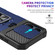 iPhone 16 Camera Shield Card Slot PC+TPU Phone Case - Rose Gold