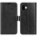 iPhone 16 R64 Texture Horizontal Flip Leather Phone Case - Black