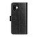 iPhone 16 R64 Texture Horizontal Flip Leather Phone Case - Black