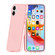 iPhone 16 Two-color Shockproof High Transparency TPU Phone Case - Pink