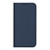 iPhone 16 DUX DUCIS Skin Pro Series Flip Leather Phone Case - Blue
