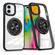 iPhone 16 Magnetic Rotating Ring Holder Phone Case - Black