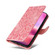 iPhone 16 Embossed Sunflower Leather Phone Case - Pink