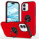 iPhone 16 Magnetic Ring Holder Phone Case - Red