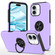 iPhone 16 Magnetic Ring Holder Phone Case - Purple