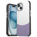 iPhone 16 Leather Texture MagSafe Magnetic TPU + PC Phone Case - Light Purple