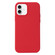 iPhone 16 Liquid Silicone Phone Case - Carmine Red