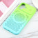 iPhone 16 Gradient Color Honeycomb Aromatherapy MagSafe Phone Case - Green Blue
