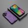 iPhone 16 Grating Airbag Shockproof MagSafe Frosted Phone Case - Purple