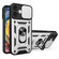 iPhone 16 Sliding Camera Cover Design TPU+PC Phone Case - Silver