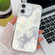 iPhone 16 Plating Glitter Texture TPU Phone Case with Lens Film - White Tinfoil Texture