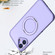 iPhone 16 Wing Series MagSafe Magnetic Ring Holder Phone Case - Light Purple