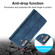 iPhone 16 LC.IMEEKE Strong Magnetism Microfiber Leather Phone Case - Blue