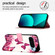 Google Pixel 9 / 9 Pro 3D Painting Horizontal Flip Leather Phone Case - Rose Butterfly