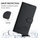 Google Pixel 9 / 9 Pro Cat Rat Embossed Pattern RFID Leather Phone Case with Lanyard - Black
