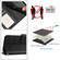 Google Pixel 9 / 9 Pro Cat Rat Embossed Pattern RFID Leather Phone Case with Lanyard - Black