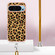 Google Pixel 9 / 9 Pro Electroplating Dual-side IMD Phone Case with Lanyard - Leopard Print
