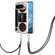 Google Pixel 9 / 9 Pro Electroplating Dual-side IMD Phone Case with Lanyard - Retro Radio