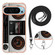Google Pixel 9 / 9 Pro Electroplating Dual-side IMD Phone Case with Lanyard - Retro Radio