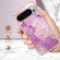 Google Pixel 9 / 9 Pro Electroplating Marble Dual-side IMD Phone Case - Purple 001