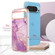 Google Pixel 9 / 9 Pro Electroplating Marble Dual-side IMD Phone Case - Purple 001
