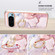 Google Pixel 9 / 9 Pro Electroplating Marble IMD TPU Phone Case with Ring Holder - Rose Gold 005