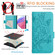 Google Pixel 9 / 9 Pro Embossed Rose RFID Anti-theft Leather Phone Case - Light Blue