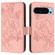 Google Pixel 9 / 9 Pro Embossed Rose RFID Anti-theft Leather Phone Case - Pink