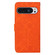 Google Pixel 9 / 9 Pro Ethnic Style Embossed Pattern Leather Phone Case - Orange Google Pixel 9 / 9 Pro Ethnic Style Embossed Pattern Leather Phone Case - Orange