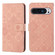 Google Pixel 9 / 9 Pro Ethnic Style Embossed Pattern Leather Phone Case - Pink