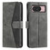Google Pixel 9 / 9 Pro Nail Skin Feel Stitching Calf Texture Leather Phone Case - Grey