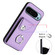 Google Pixel 9 / 9 Pro Organ Card Bag Ring Holder Phone Case with Long Lanyard - Purple