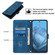 Google Pixel 9 / 9 Pro Skin-feel Embossed Leather Phone Case - Blue