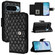 Google Pixel 9 / Pixel 9 Pro Rhombic Texture Flip Leather Phone Case with Lanyard - Black
