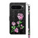 Google Pixel 9 3D Painted Pattern Leather Phone Case - Rose Google Pixel 9 3D Painted Pattern Leather Phone Case - Rose