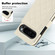 Google Pixel 9 Crossbody Multifunction Rhombic Leather Phone Case - White