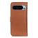 Google Pixel 9 KHAZNEH Cowhide Texture Horizontal Flip Leather Phone Case - Brown