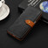 Google Pixel 9 KHAZNEH Dual-color Cowhide Texture Flip Leather Phone Case - Black