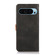 Google Pixel 9 KHAZNEH Dual-color Cowhide Texture Flip Leather Phone Case - Black